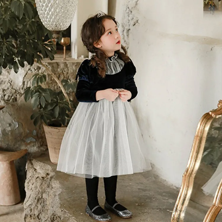 

Autumn/Winter 2021 New Girls Thick Fashion Comfort Princess Dress Girls Clothes Girls Dress Toddler Girl Clothes