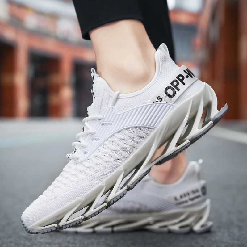 RUMDAX Mens Running Shoes Male Absorber Sweat Sports Shoes Breathable Cushioning Jogging Casual Shoes Fashion Men Sneakers