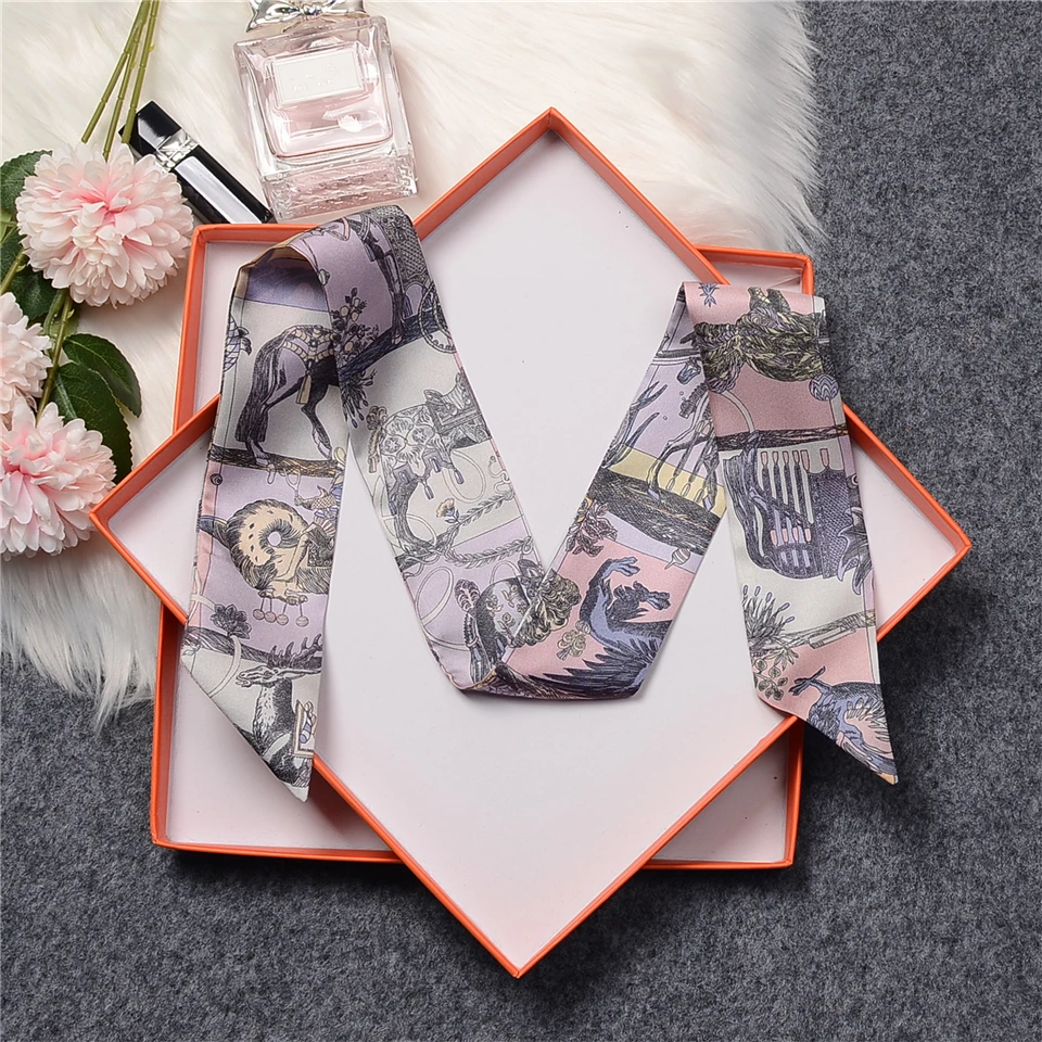 Женский брендовый шарф из натурального шелка 100% натуральный шелковый роскошный