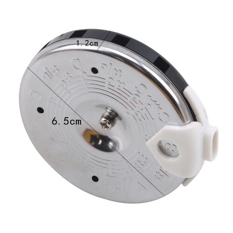 

13 Tone Note Key Chromatic F Pitch Pipe WITH/ Case Guitar Tuner Tuning Bass New Musical Instrument Accessories