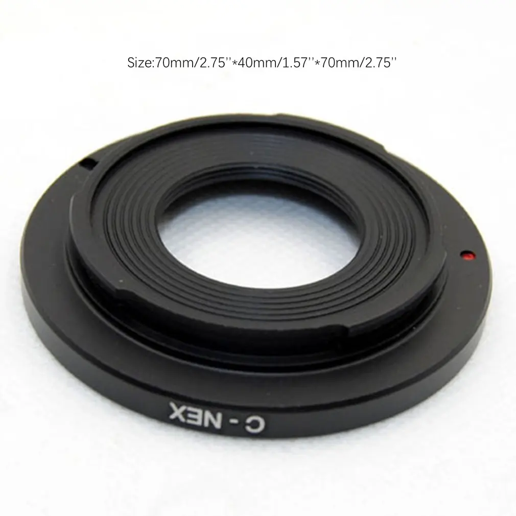 

2021 HOT Adapter Ring C-mount Lens Film Macro ring for EOS C-NEX Camera High Quality Lens Converter Lens Adapter