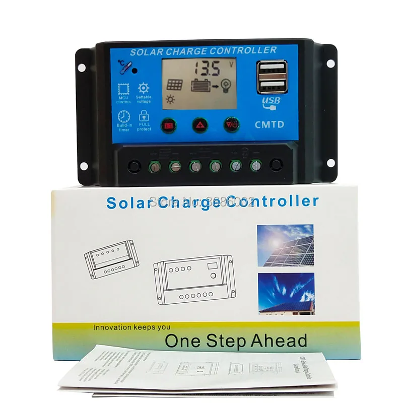 Автоматический контроллер заряда солнечной панели 24 В 12 10 А/20 А|battery charge controller|charge