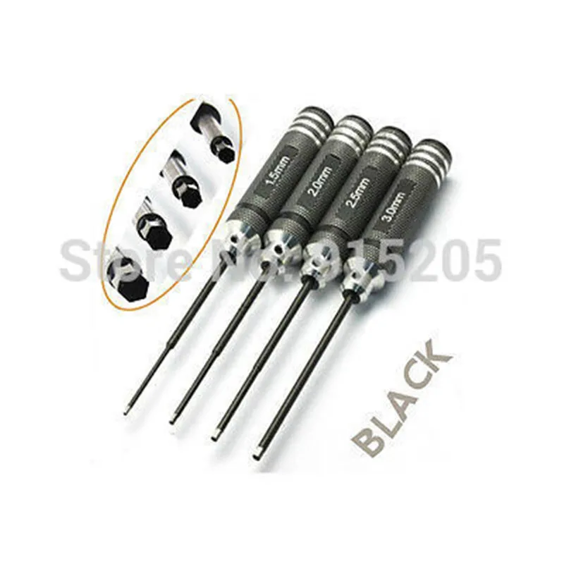 Набор инструментов для отвертки с шестигранным винтом 1 5 мм 2 0 4 шт. RC Heli Car Plane ~ Blue