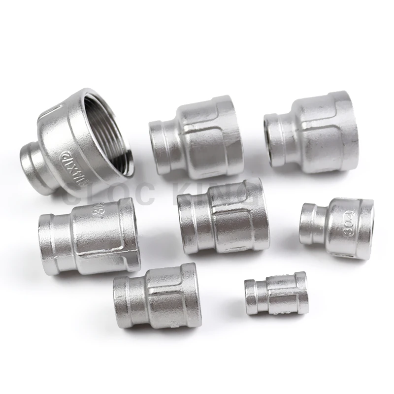 Переходник с резьбой 1/8 " 1/4" 1/2 3/4" 1 1-1/4" 1-1/2 2" BSP мама-Мама переходник 304