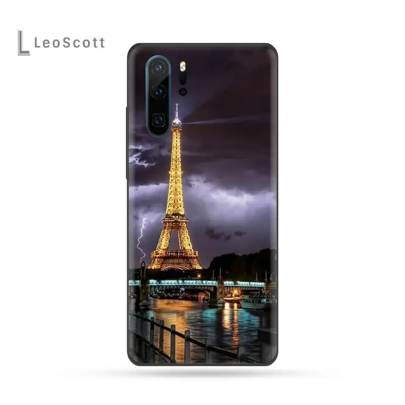 Чехол для телефона с Эйфелевой башней и французским Парижем чехол Huawei P9 P10 P20 P30 Lite