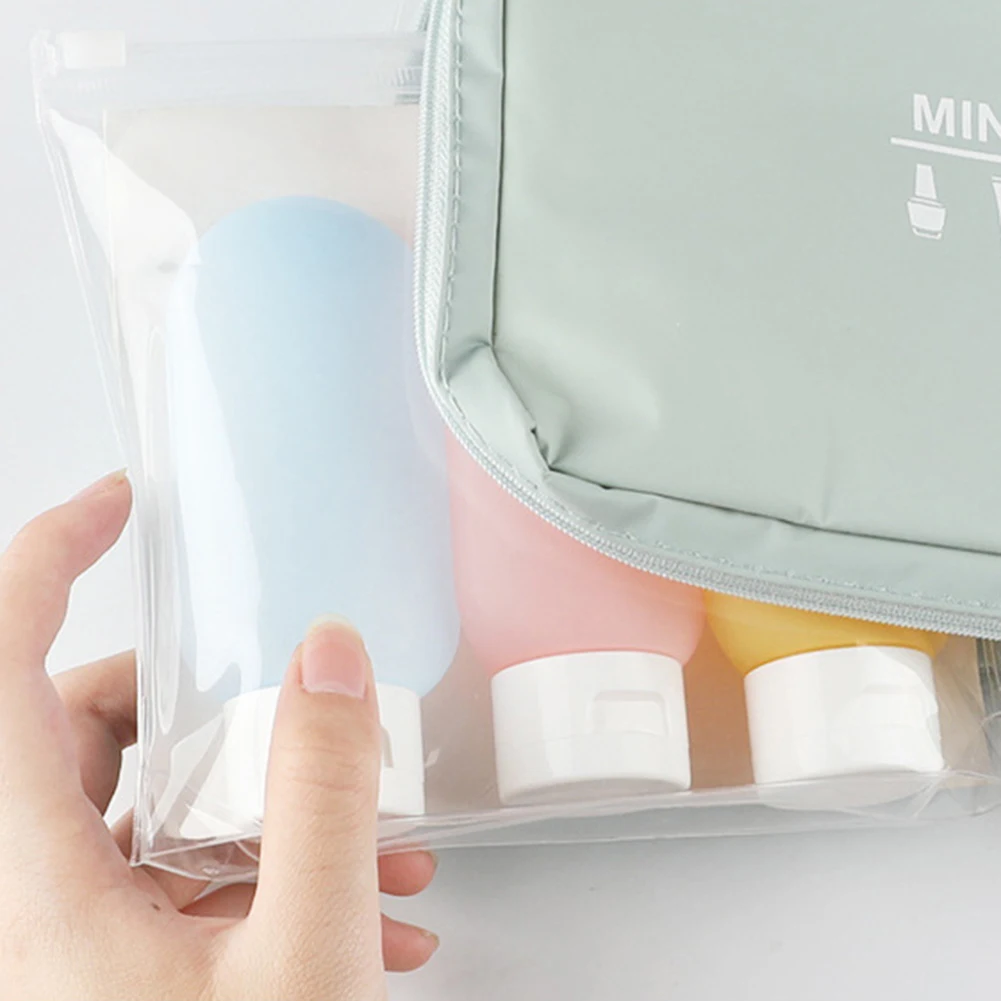 3 шт./компл. 60 мл Портативный путешествия лосьона гель для душа шампунь