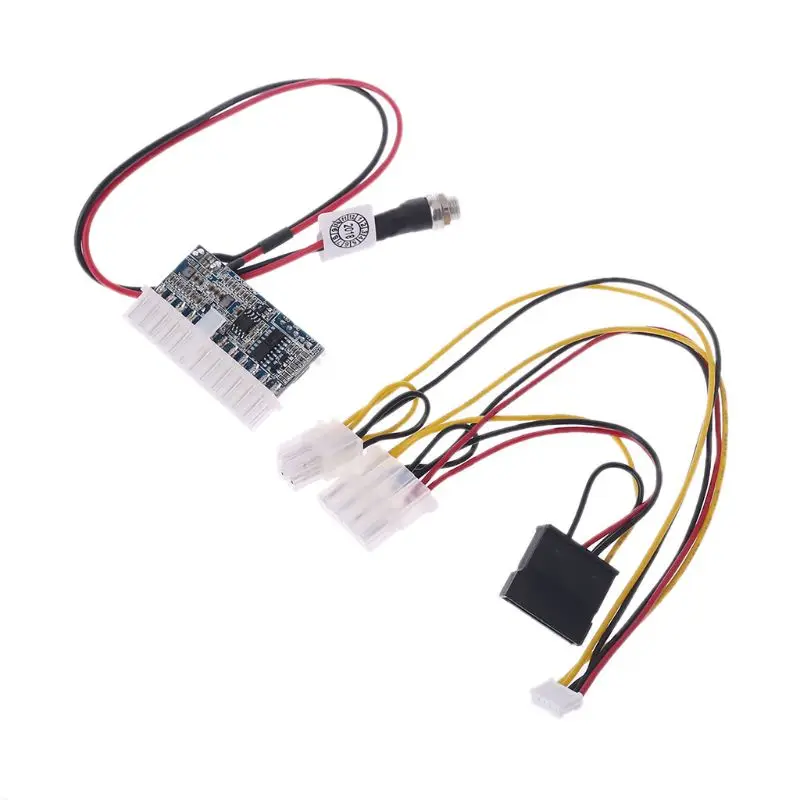 

24Pin 160W DC 12V Pico ATX Switch PSU Car Auto Mini ITX High Power Supply Module