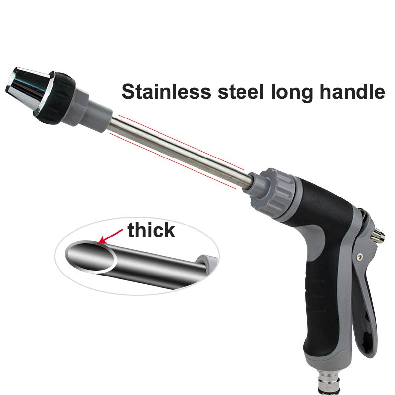 Пистолет высокого давления из нержавеющей стали для мойки автомобилей струйный