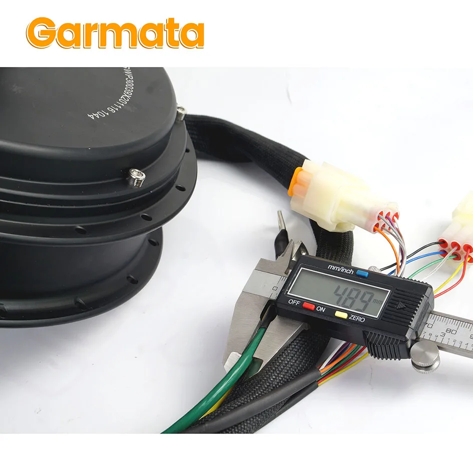 Кваншунь мотор QS motor 4000w 205 V3 Мотор колесо для электровелосипеда 4000 Вт 72-96 в прямой