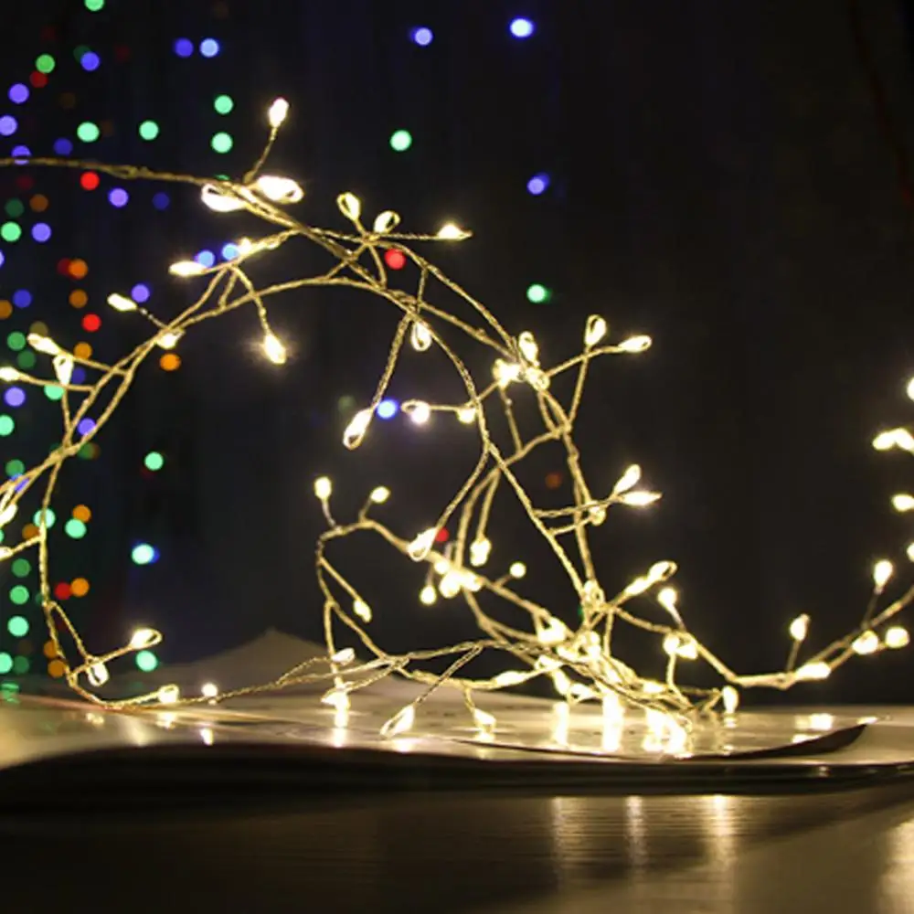 

Navidad Lights 2.5M 5M Flower Led String Fairy Light Christmas Lights for Wedding Party Holiday Lights Tree Garland рождество