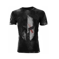 retro spartan t shirt 2021 hot new 3dt shirt breathable stretch fabric the size is suitable for men and women