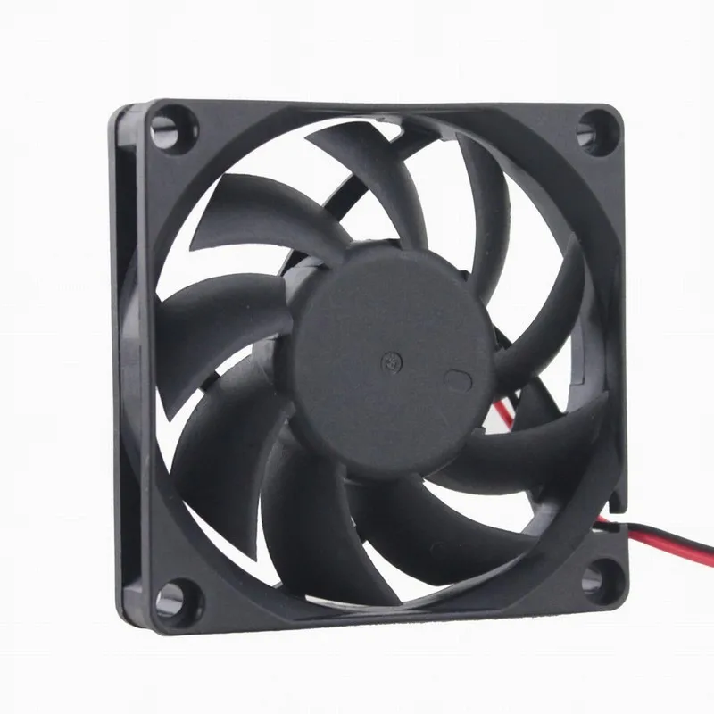 10 Pieces LOT Gdstime 70MM 70 x 15mm 2Pin 12V DC Brushless Cooling Cooler Fan | Компьютеры и офис