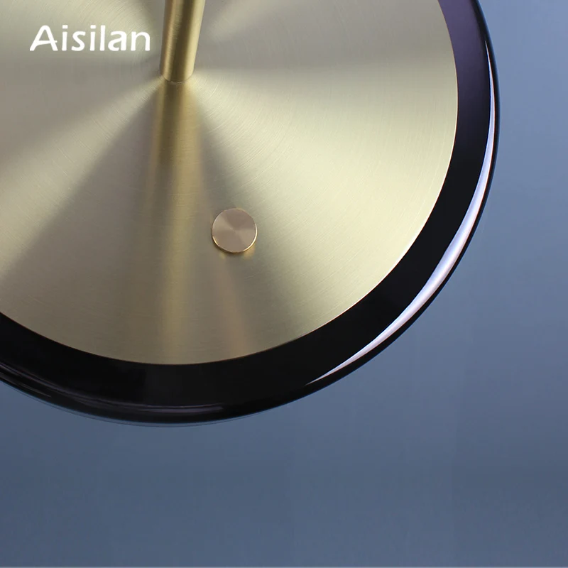 Aislan скандинавский светодиодный черный подвесной светильник для кухни столовой