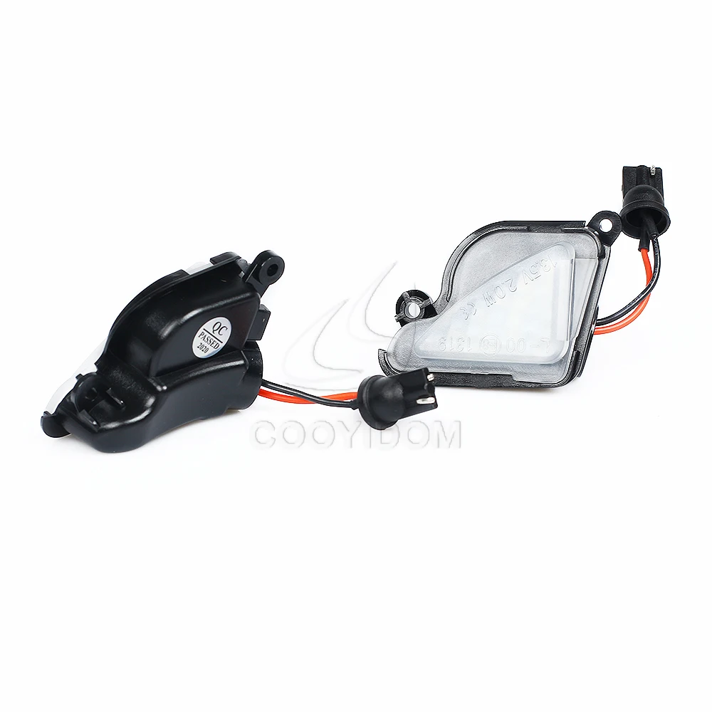 Car 2PCS For skoda Octavia Mk3 5E 2012-2017 Superb 2 3 LED Under Side Mirror Light P Lamp uddle 6000K | Автомобили и мотоциклы