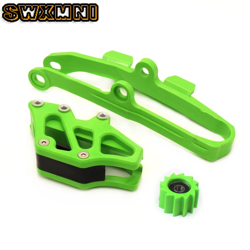 Зеленая направляющая для цепи комплект направляющих Кавасаки KX250F KX450F 2009-2015 |