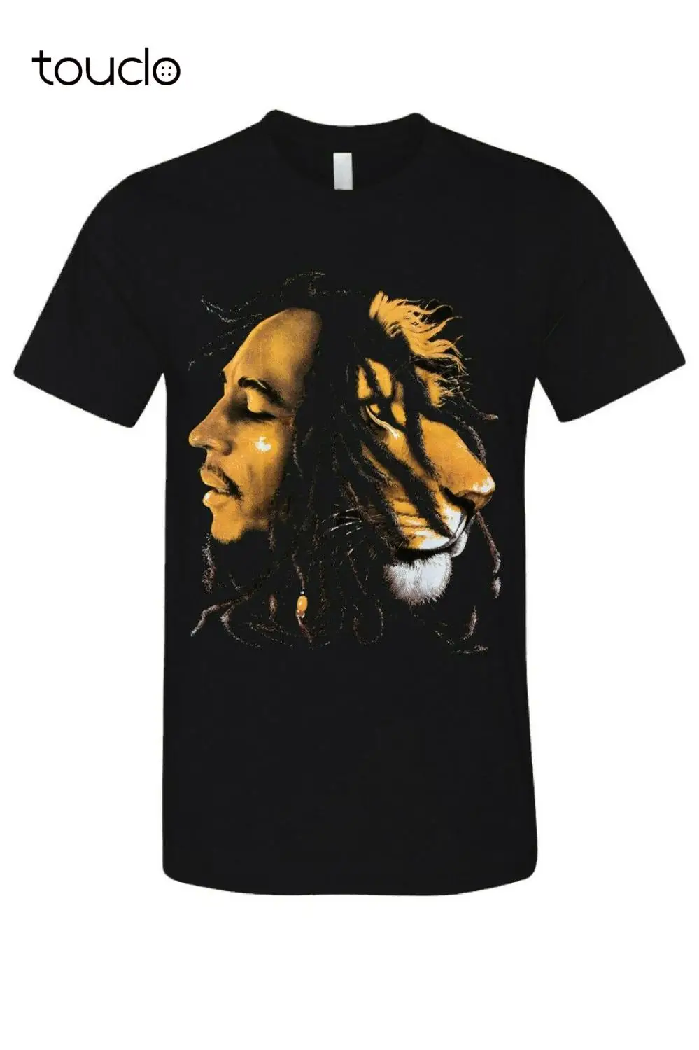 

Men's Hip Hop Reggae Legend Graphic Art Novelty Cotton T-Shirt Black New