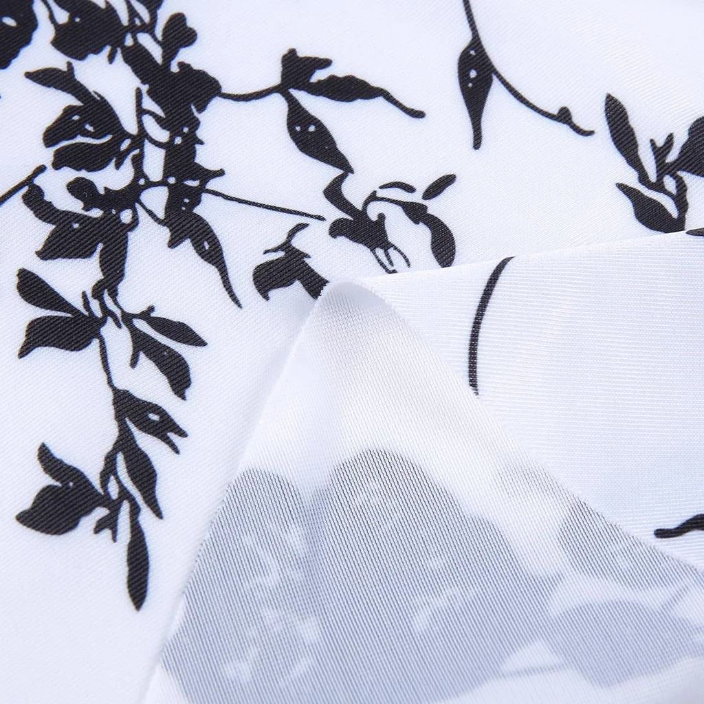 

Women Two Piece Plus Size Sexy Backless Halter Beach Printed Swimwear Set hot summer ladies fashion sexy lace double-sided