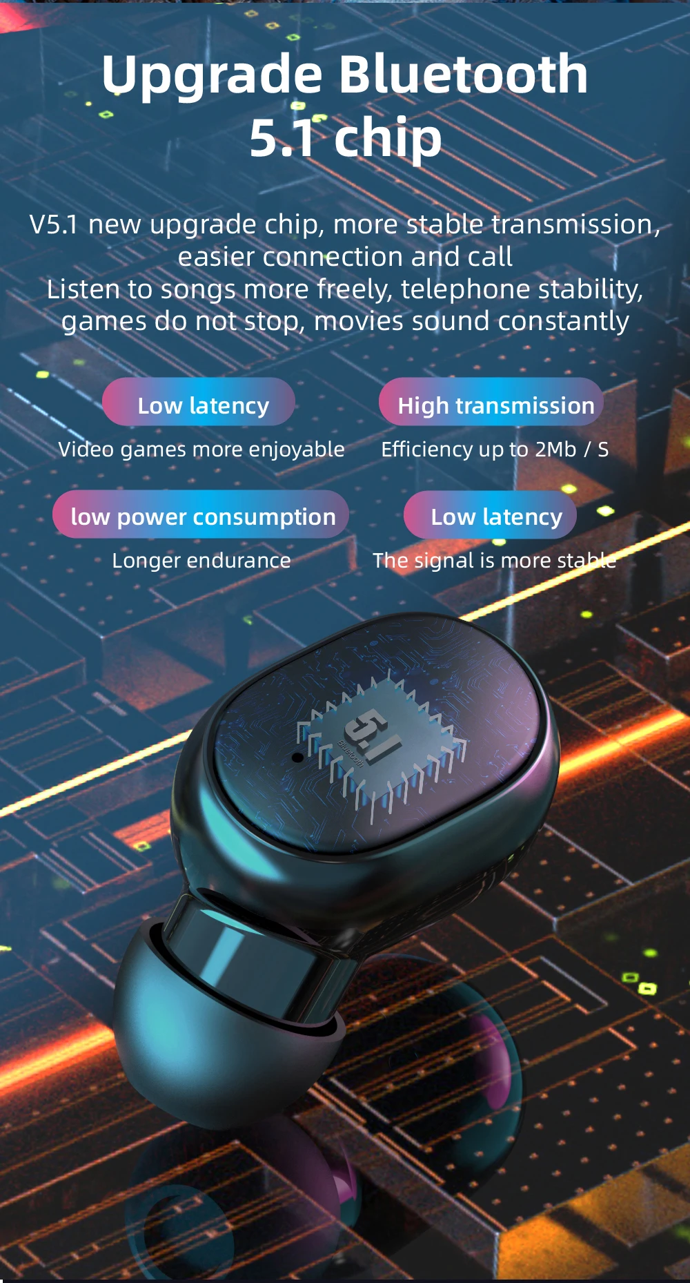 G6 TWS Active Noise Reduction Wireless Bluetooth Headset Charging Cassette Power Bank with Clock Display Binaural 5.0 Stereo | Электроника