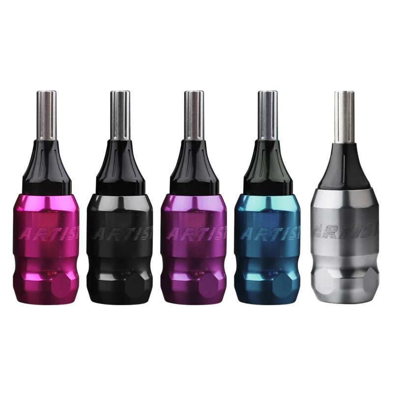 

Y1UF Aluminum Alloy Tattoo Cartridge Grips Professional Adjustable Twist Handle Tube for Tattoo Machine Tips Supply Body Art