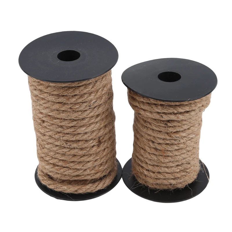 Premium Natural Sisal Rope For Pet Cat Tree Scratching Post Toy Climbing Frame Weaving Cats Making Desk Legs Binding | Дом и сад