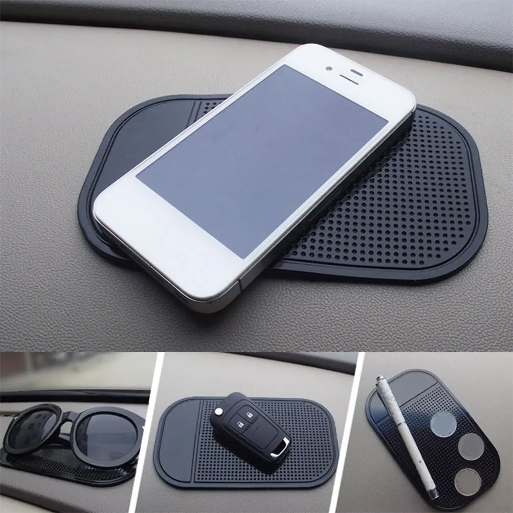 

Silicone Anti-Slip Non-Slip Mat Car Dashboard Sticky Pad Mount Holder for Cell Phone Vehicle GPS Holder Interior Accessories