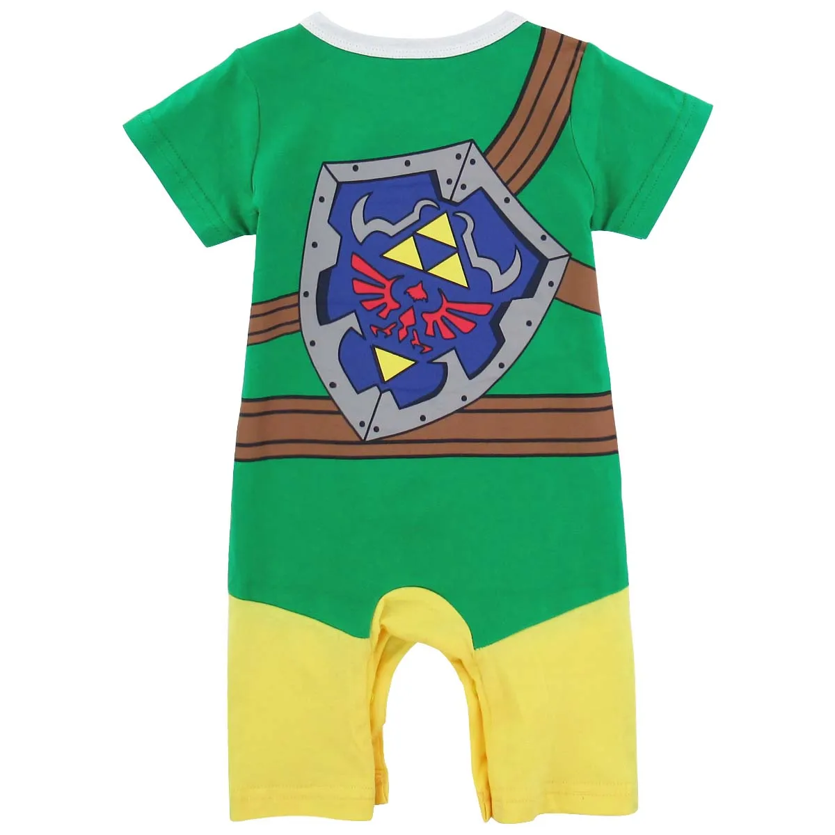 Baby Boys Zelda Carnival Romper Costume Newborn Christmas Outfits Jumpsuit Infant Party Cosplay Clothes with Hat |
