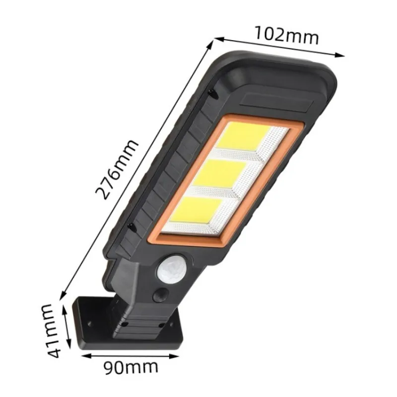 

PIR Motion Sensor LED IP65 Waterproof Outdoor Solar Light COB Garden Courtyard Garage Lighting Wall Lamp With Remote Control