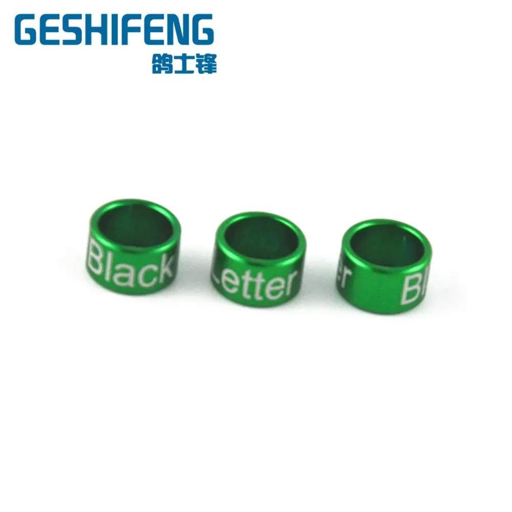 2 16 мм внутренний диаметр металлический гоночный кольца для маркировки