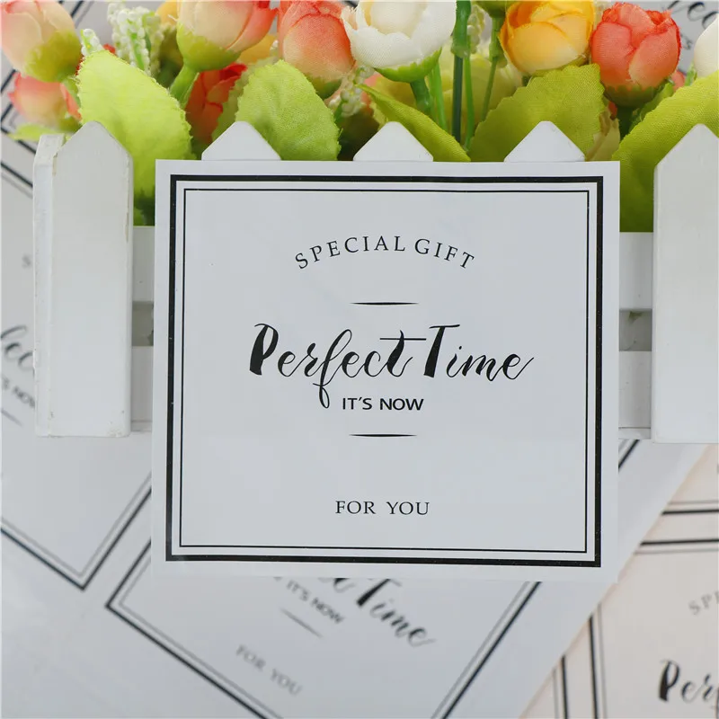 60 шт. = 10 листов новые черно белые идеальные временные наклейки этикетки