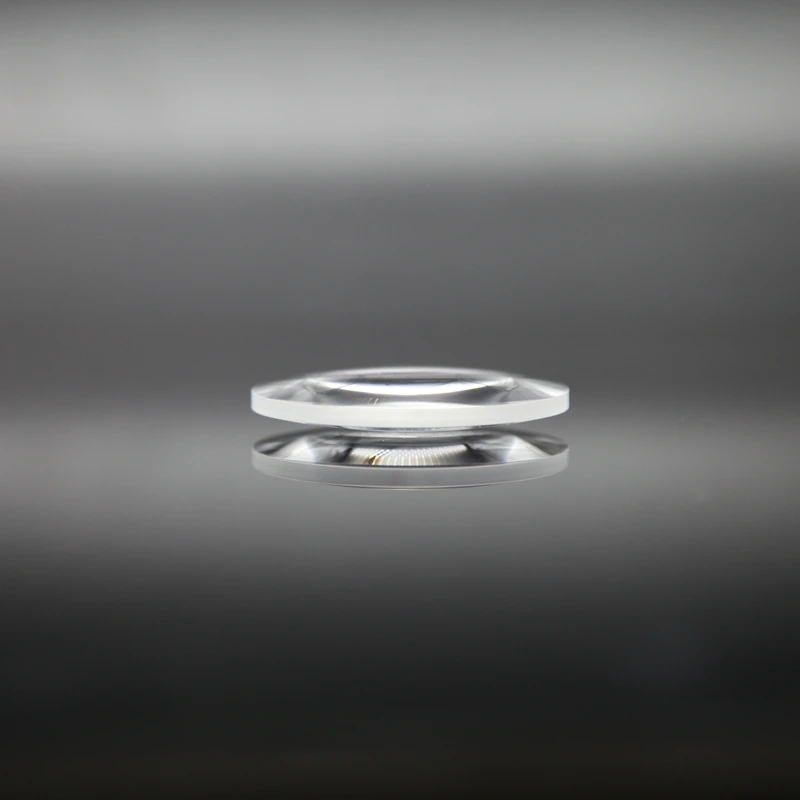 Диаметр 25 5 мм фокусное расстояние 45 оптическая двойная выпуклая линза Заводская