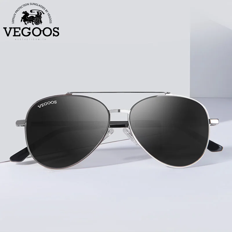 VEGOOS Модные солнцезащитные очки для мальчиков детские в стиле Piolt брендовые