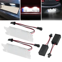 led number license plate lights for vauxhall opel zafira b astra h corsa d insignia 2008 2009 2010 12v 6500k lamp