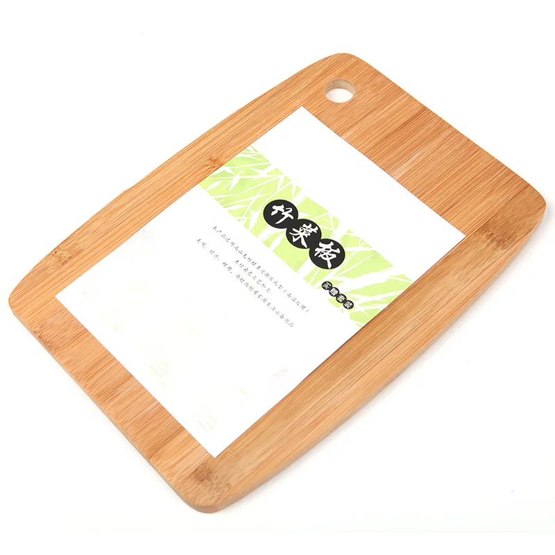 Бамбуковая разделочная доска для хлеба тарелка суши поднос из натурального