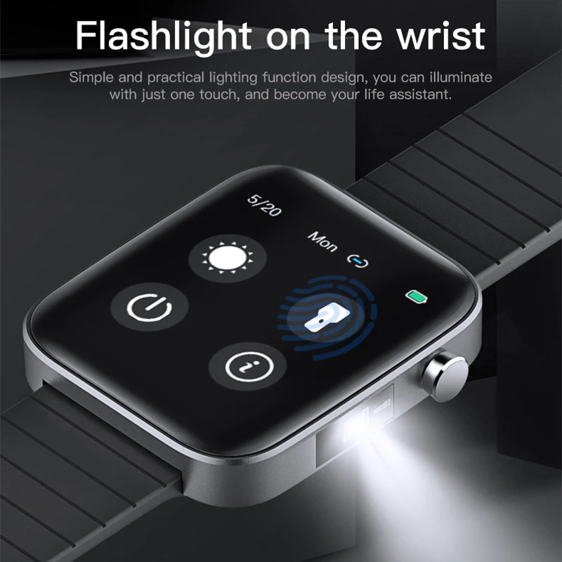 

New Smart Watch Men Women With Body Temperature Measure Sports Fitness Watch Heart Rate Blood Pressure Oxygen Monitor Smartwatch