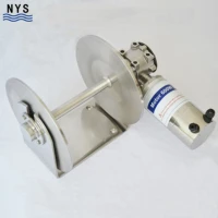 stainless steel drum winch electric drum winch 12v24v 1000w