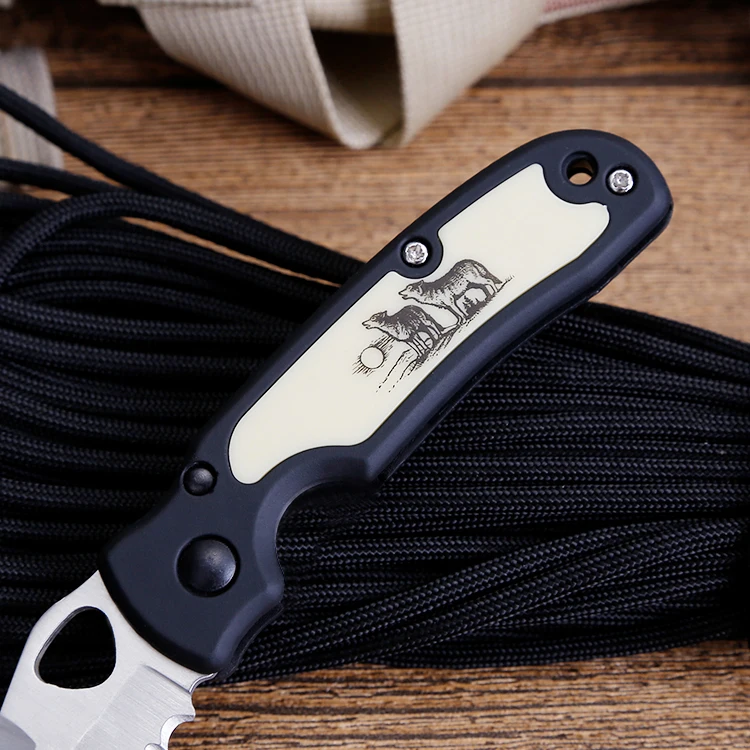 

5.91'' Folding Knife Survival Tactical Outdoor Pocket Knife Camping Hiking Hunting Knives for Self-defense EDC Fishing Tool
