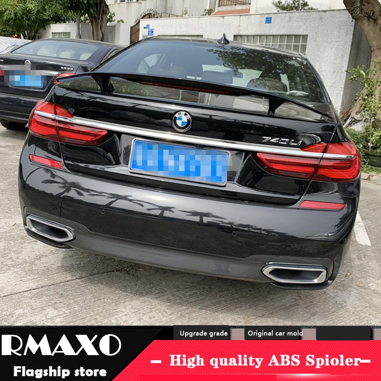 Спойлер для BMW G12 спойлер 7 серии G11 F01 730 740LI 750 760 м из АБС пластика цветное заднее