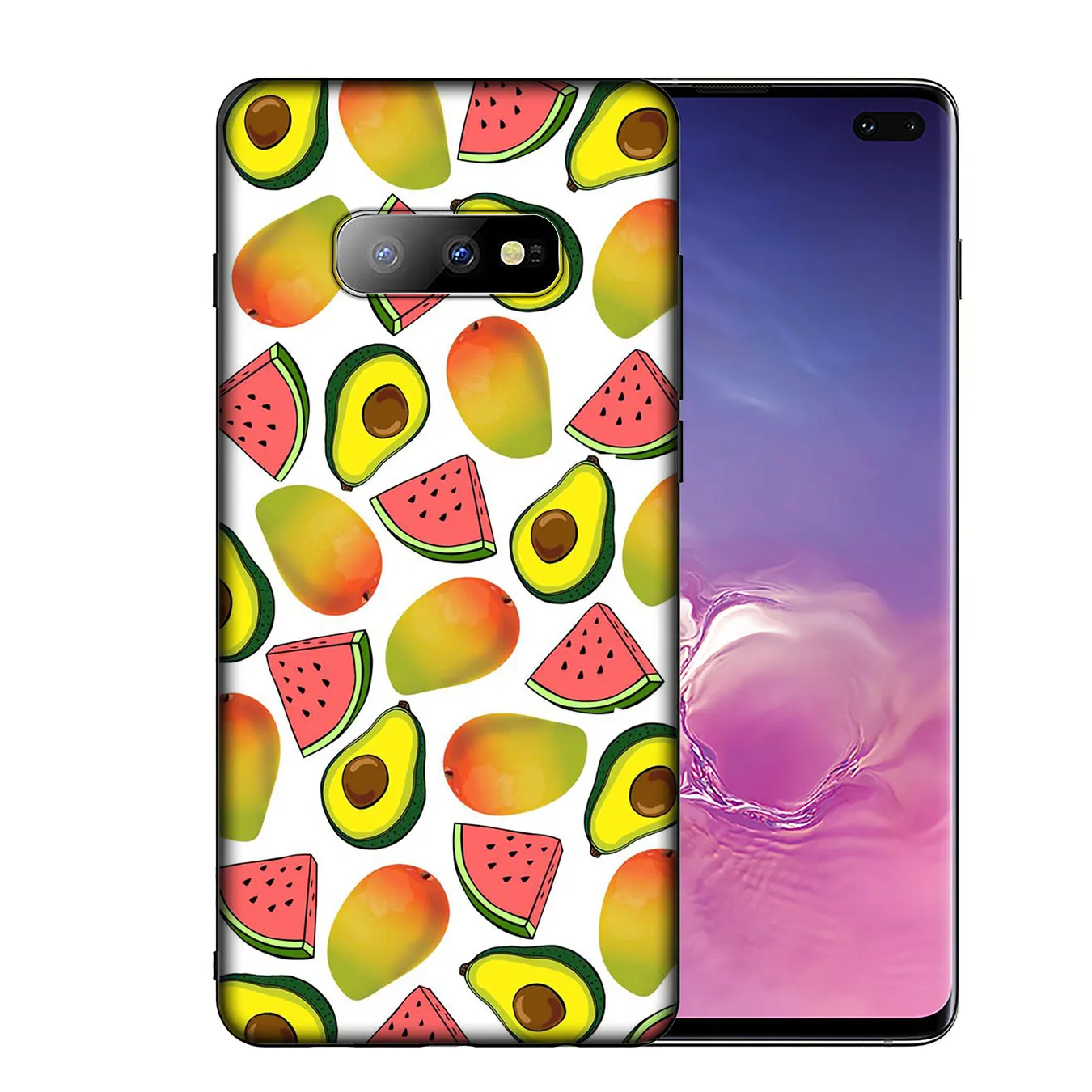 IYICAO mango фруктовый принт лимон мягкий из термопластика силиконовый чехол для