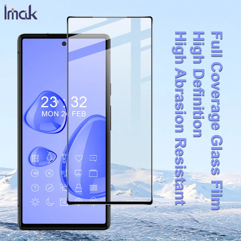 

IMAK полное покрытие Pro + закаленное стекло Защита экрана для Google Pixle 6 5A 5G 5 4A 5G