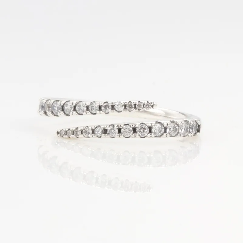 

Original 925 Sterling Silver Pan Ring New Meteor Star Spiral Pan Ring For Women Wedding Party Gift Fashion Jewelry
