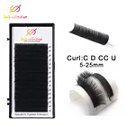 Ресницы из искусственной норки, CD, 5-25 мм, 16 линий