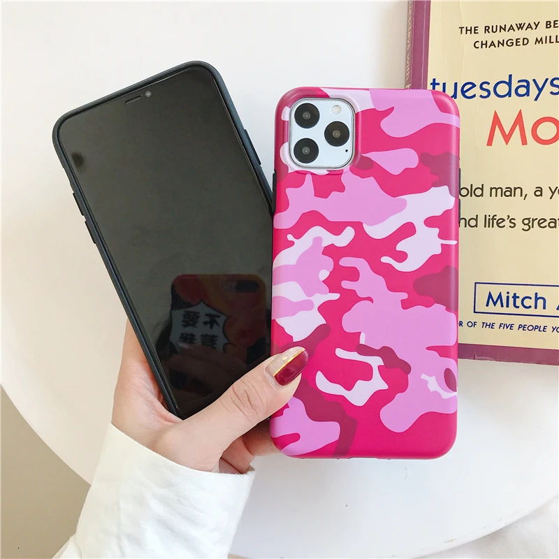 Новый модный Камуфляжный IMD чехол для мобильного телефона 2019 iphone 11 pro MAX 7 6 8 plus X XR |