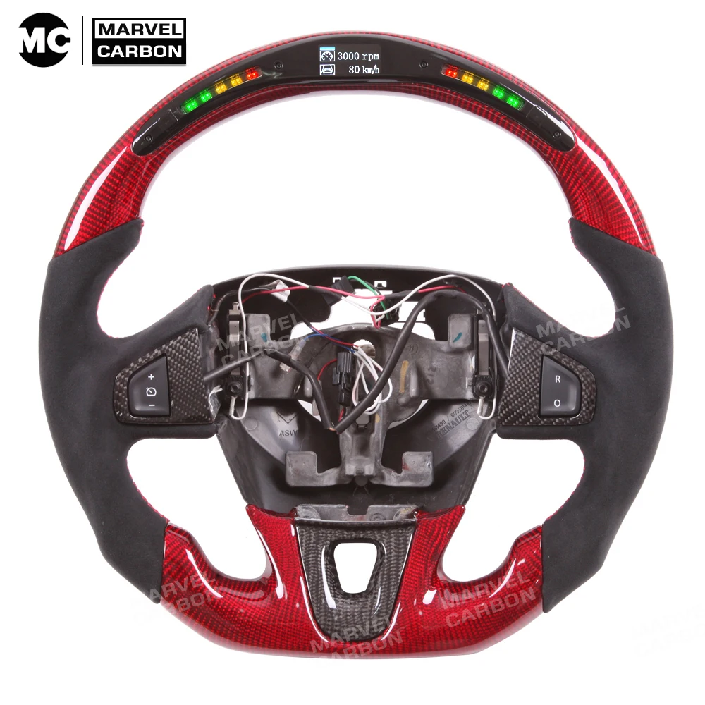 

Race Display Carbon Fiber Steering Wheel for Nissan 370Z GT-R 35 Skyline Nismo