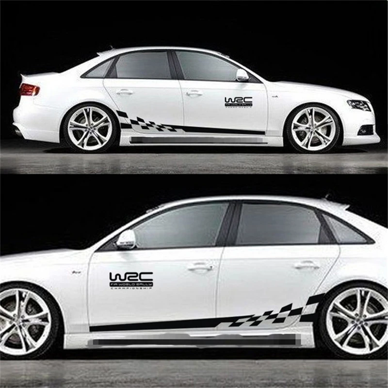 

103*42cm Car Stickers Both Side Racing Car Stickers Camouflage Stripes Auto Products Car Wrap Vinyl Film Car Accessories