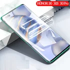 Мягкая Гидрогелевая пленка для huawei honor 20 lite 20i 20s v30 30s view 30 pro plus, защита экрана телефона, не стекло