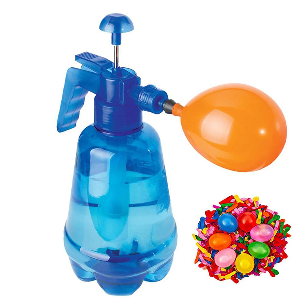 

Children Innovative Water Balloon Portable Filling Station Spray Bottle Manual Water Inflation Ball Toy SEC88