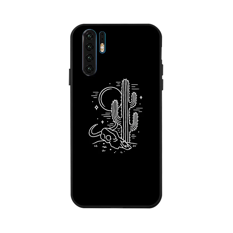Ojeleye чехол для huawei Y7 чехол модная черная Обложка для телефона из силикона и ТПУ для huawei P30 P20 Lite Y5 Y6 Y7 Y9 чехлы на сиденья - Цвет: x076