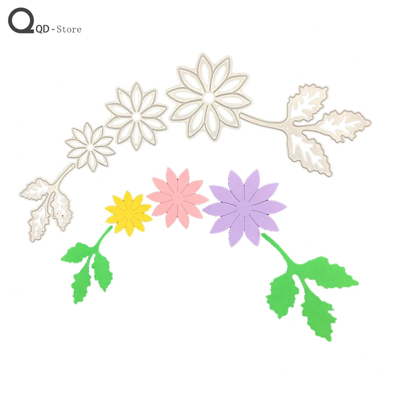 

Scrapbook Children's Puzzle Little Daisy Metal Cutting Dies Handmade Tools DIY Card Make Mould Model Craft Decoration New 2021