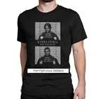 Сверхнатуральная футболка Mugshot's Spn Brothers, топы с ангелом, мужские рубашки, одежда, сумасшедшая футболка с круглым вырезом из чистого хлопка