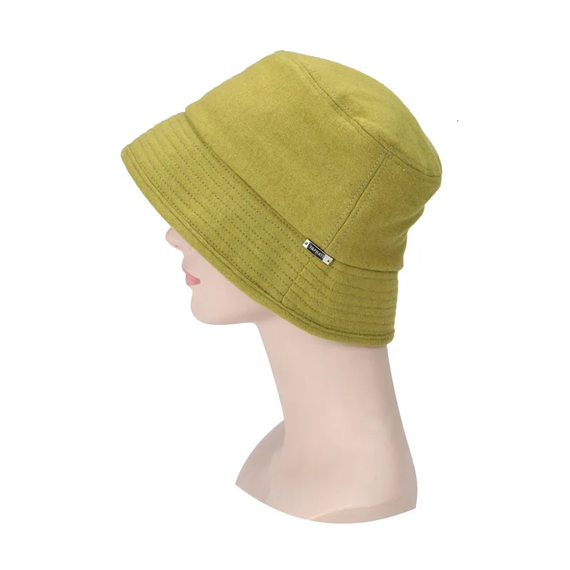 Шляпа Женская Солнцезащитная из шерсти модная Ультралегкая шапка с плоским